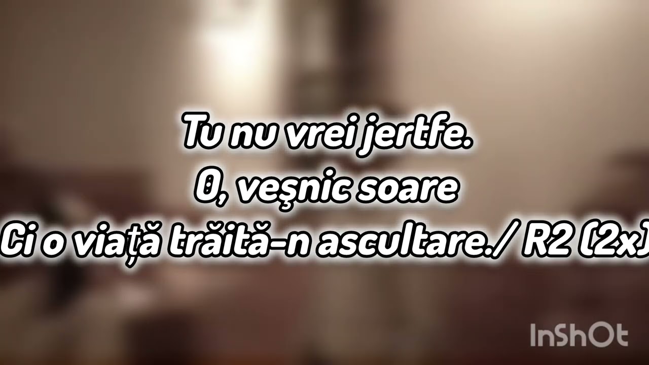negativ-Eldad Tu nu vrei jertfe
