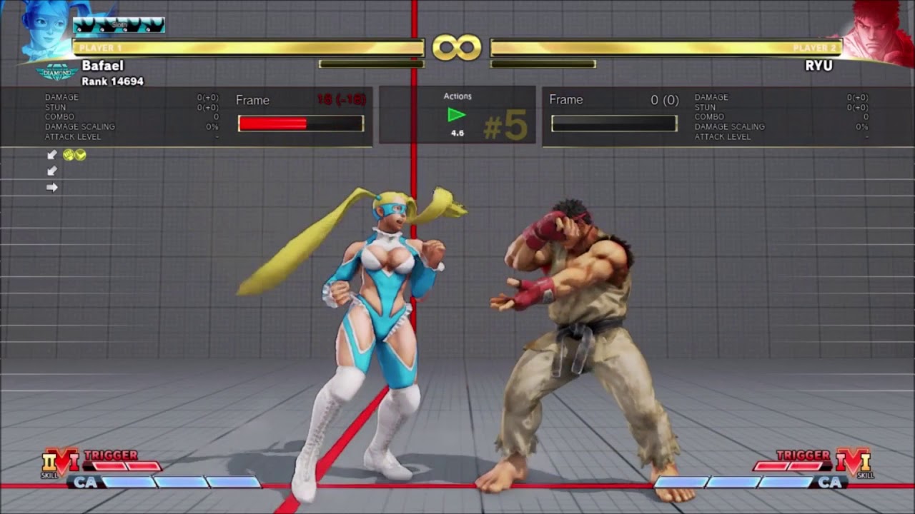 SFV: V-Skill 2 - Rainbow Mika