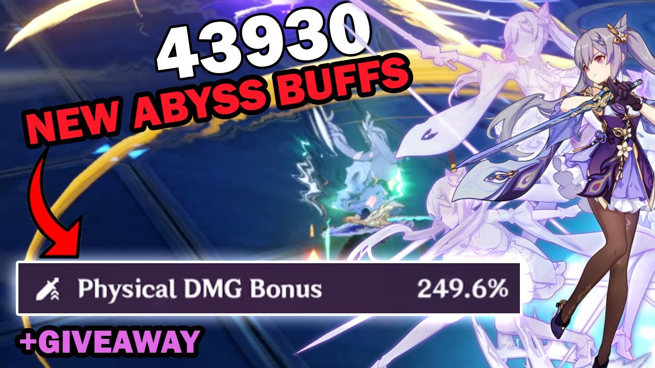 WHAT 249.6% PHYSICAL DMG BONUS KEQING LOOKS LIKE | GENSHIN IMPACT