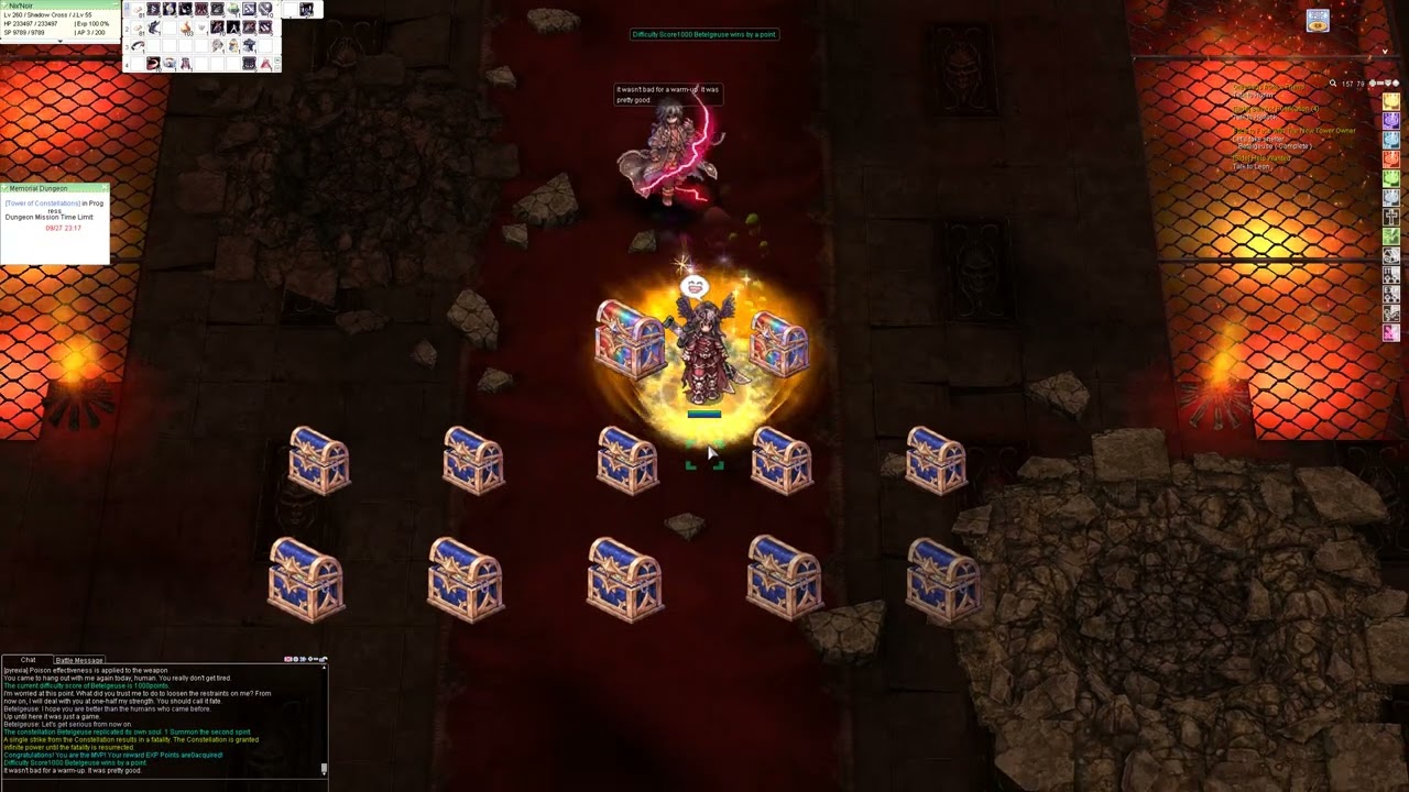 iRO Shadow Cross Autocast Impact Crater Solo Clear VS Betelgeuese 1000pt