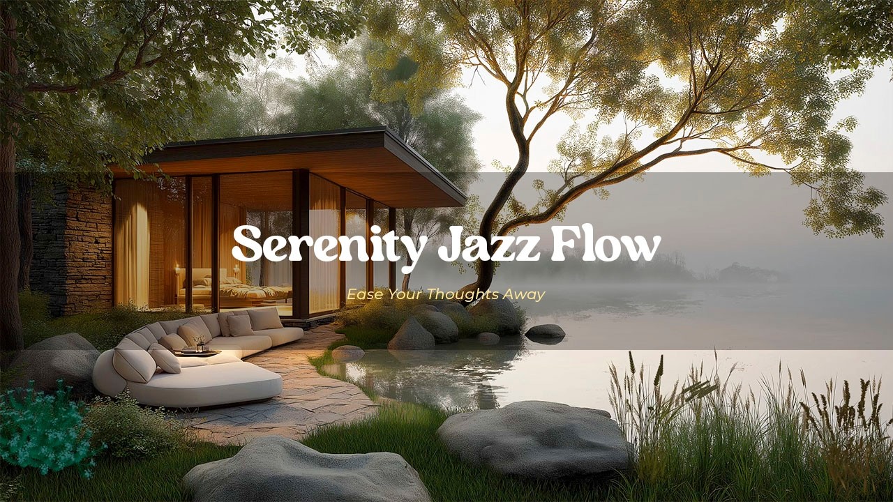 Peaceful Lakeside Jazz 🎷 Calm Background Music for Relaxation