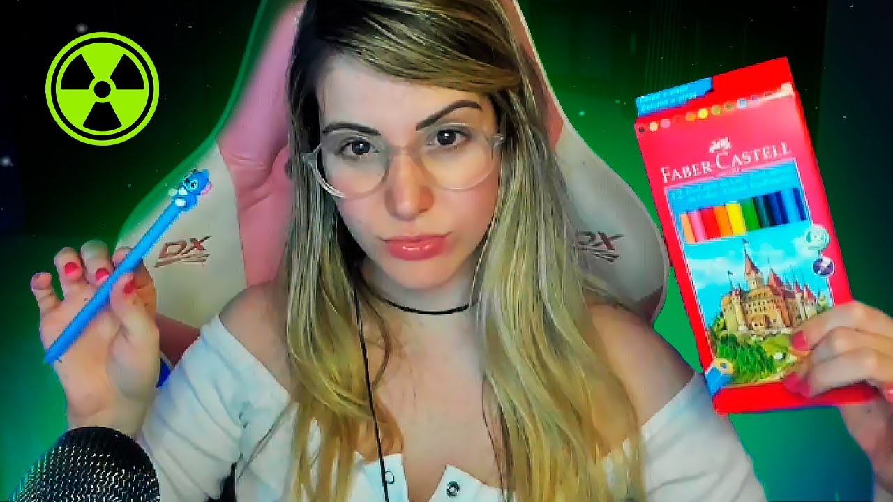 ASMR - ATENDENTE TÓXICA DA PAPELARIA ☢