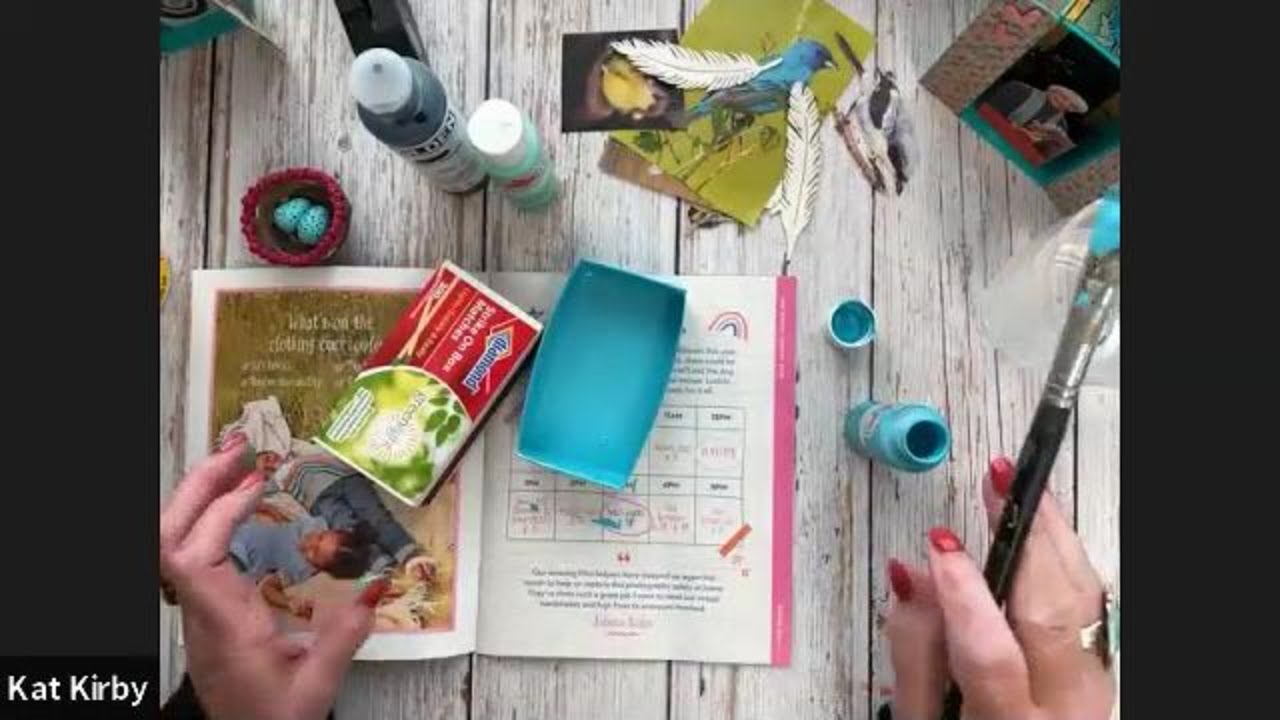 How To Make A Kitchen Matchbox Shrine