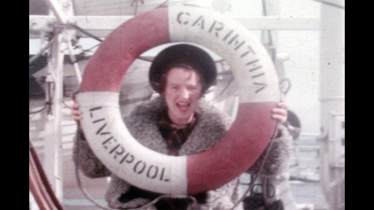 RMS Carinthia 1930s ~ Biscuits on Deck & RMS Berengaria at Dock