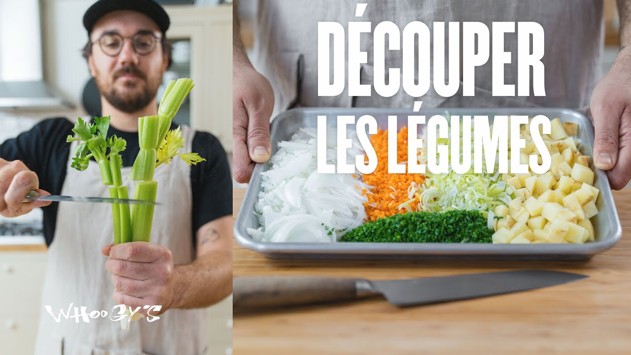 Guide du d&eacute;butant pour la d&eacute;coupe des l&eacute;gumes 🥕 🥦 🥒 🔪