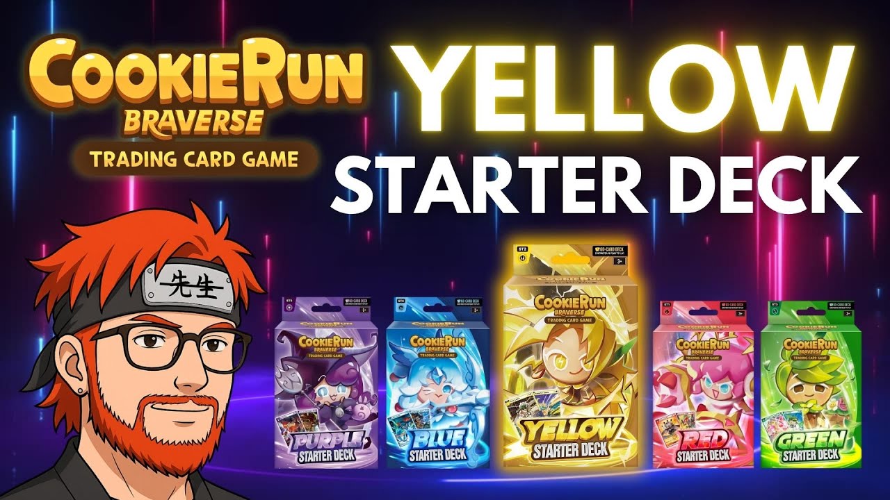 COOKIE RUN Brave Beginning Yellow Starter Deck: A Full Breakdown