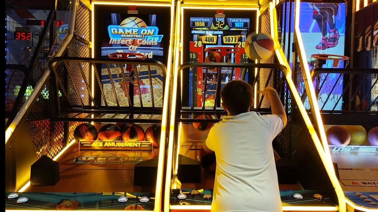 RANK 1!!! Game On Basketball Arcade at Funworld Puri Indah mall