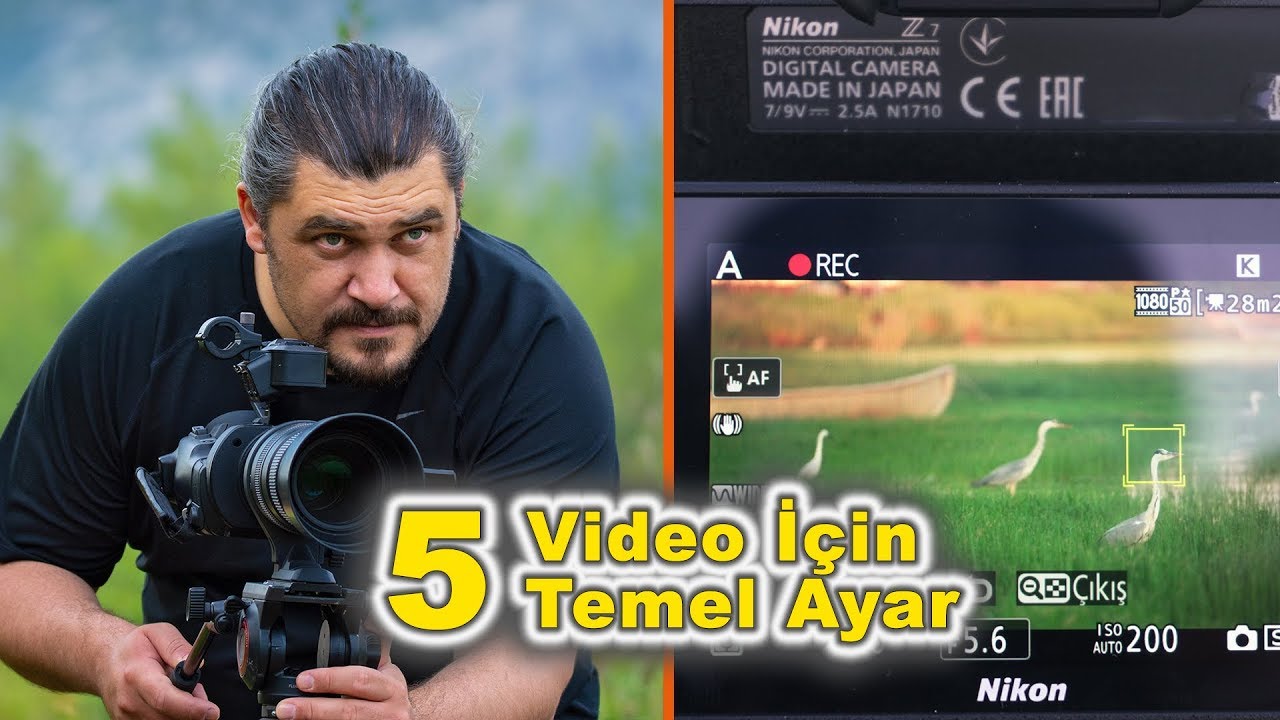 Video Çekimi İçin Mutlaka Yapmanız Gereken 5 Temel Ayar