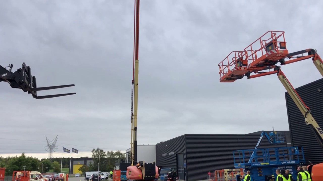 Instruktion i brug af lift