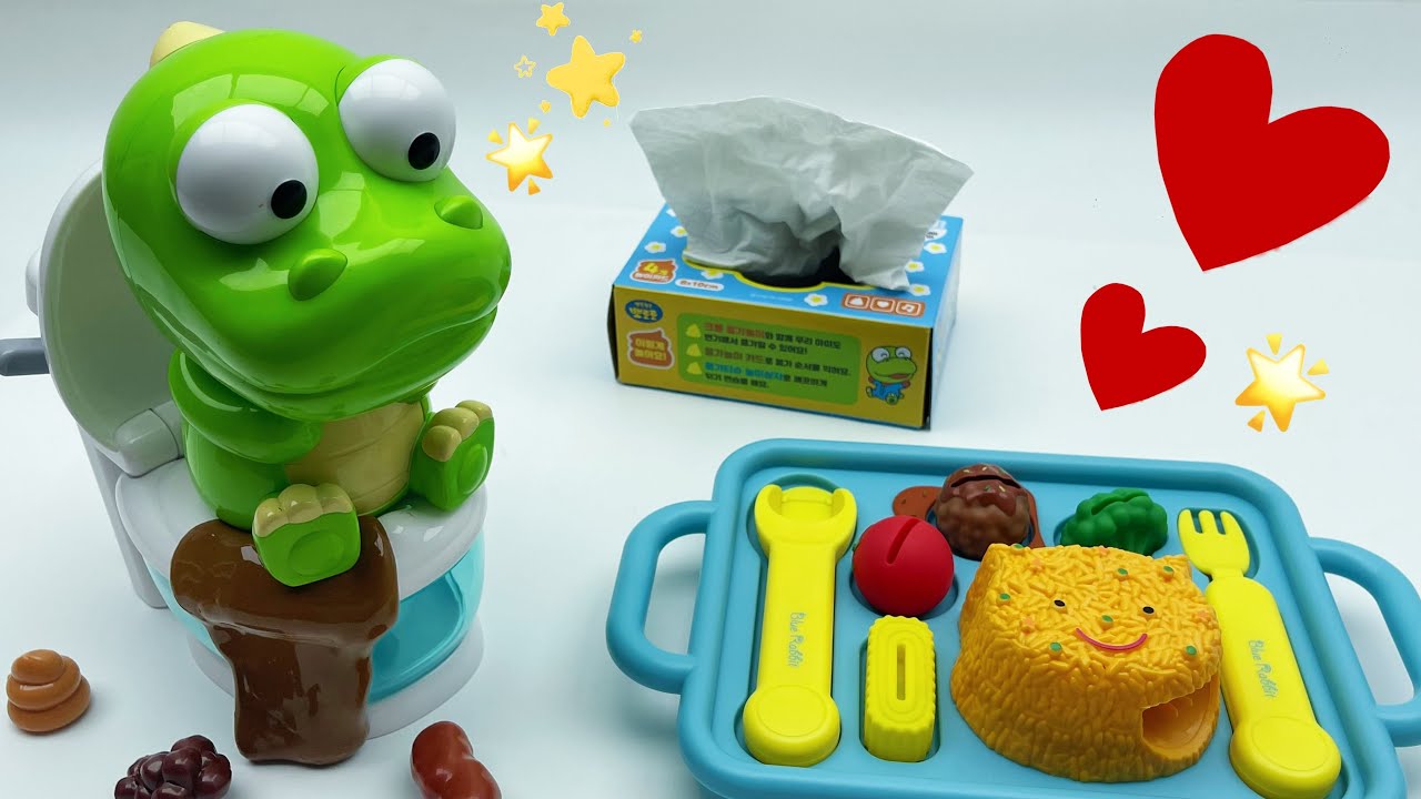 [🌟Toy ASMR🌟]💩Potty training Toy & Eating ASMR | Satisfying Toy Unboxing ASMR