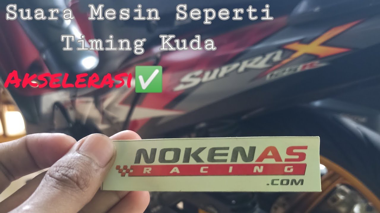 Pasang Noken AS Racing Di Supra X 125 Suara Mesin Kaya Timing Kuda •Bonus Test Speed•