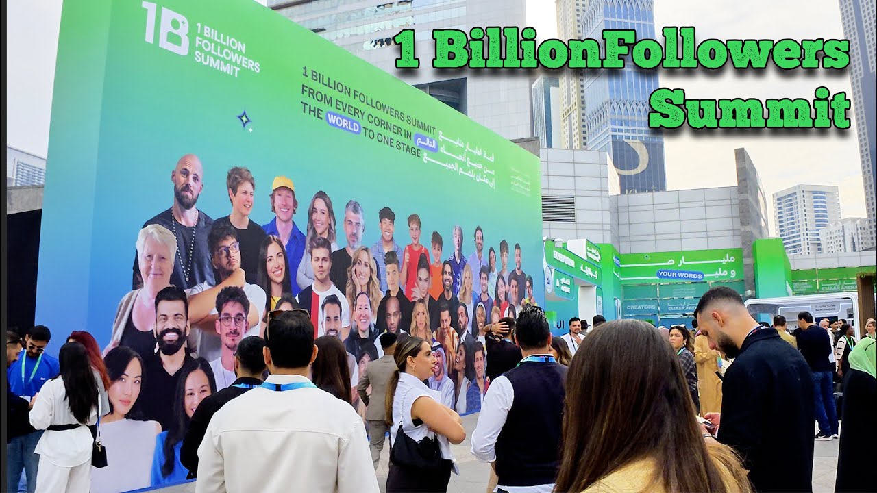 1 Billion Followers Summit Dubai | Inside the World&rsquo;s Biggest Creator Event