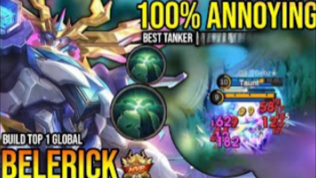MOBILE LEGEND (BELERICK) COME BACK game play#mobilelegends #mlbb #tankhero @Pari-gaming19 