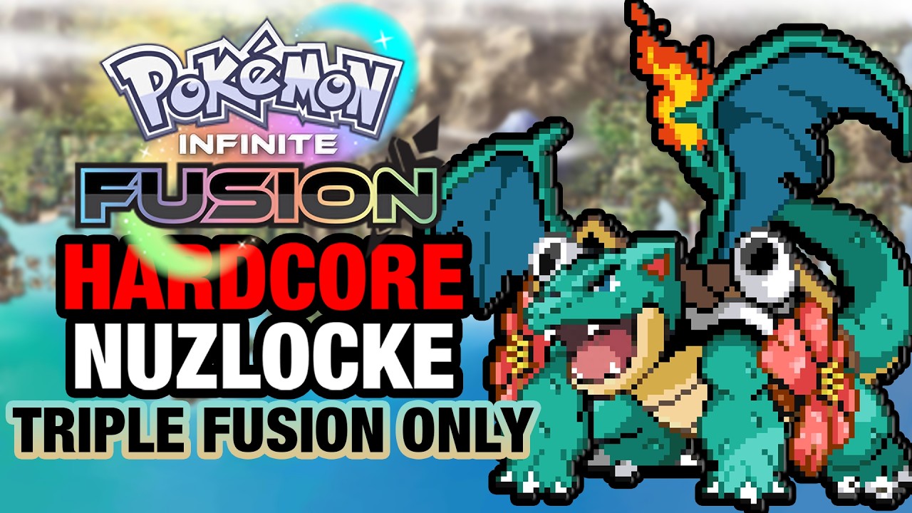 Pok&eacute;mon Infinite Fusion &mdash; ТОЛЬКО тройные слияния (Хардкорный Nuzlocke)