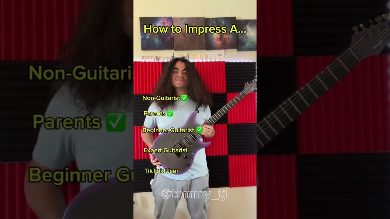 Как произвести впечатление на&hellip; 🎸💀 ​​#гитарноевидео #гитарноемастерство #игранагитаре #гитарист #г...