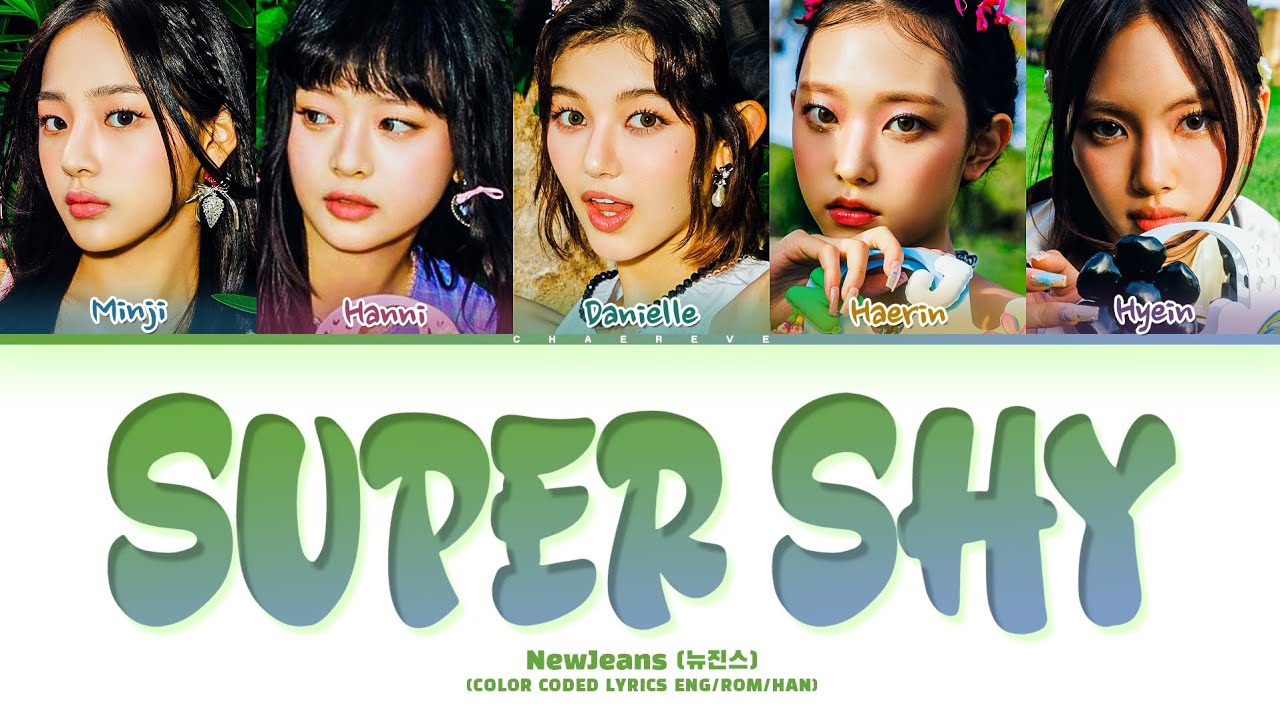 NewJeans Super Shy Lyrics (Color Coded Lyrics)