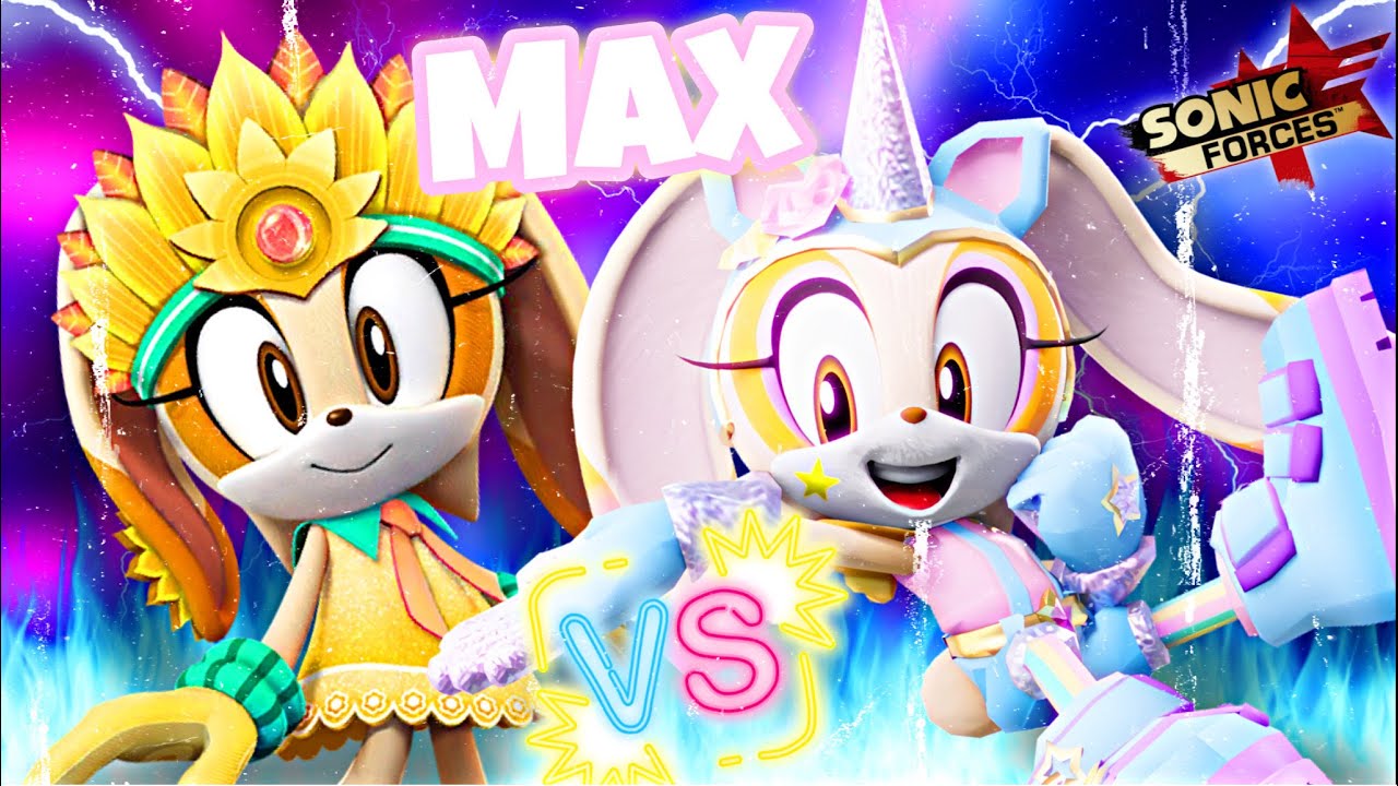 MAX UNICORN V.S. MAX SPRING - CREAMS!! (Sonic Forces Speed Battle)