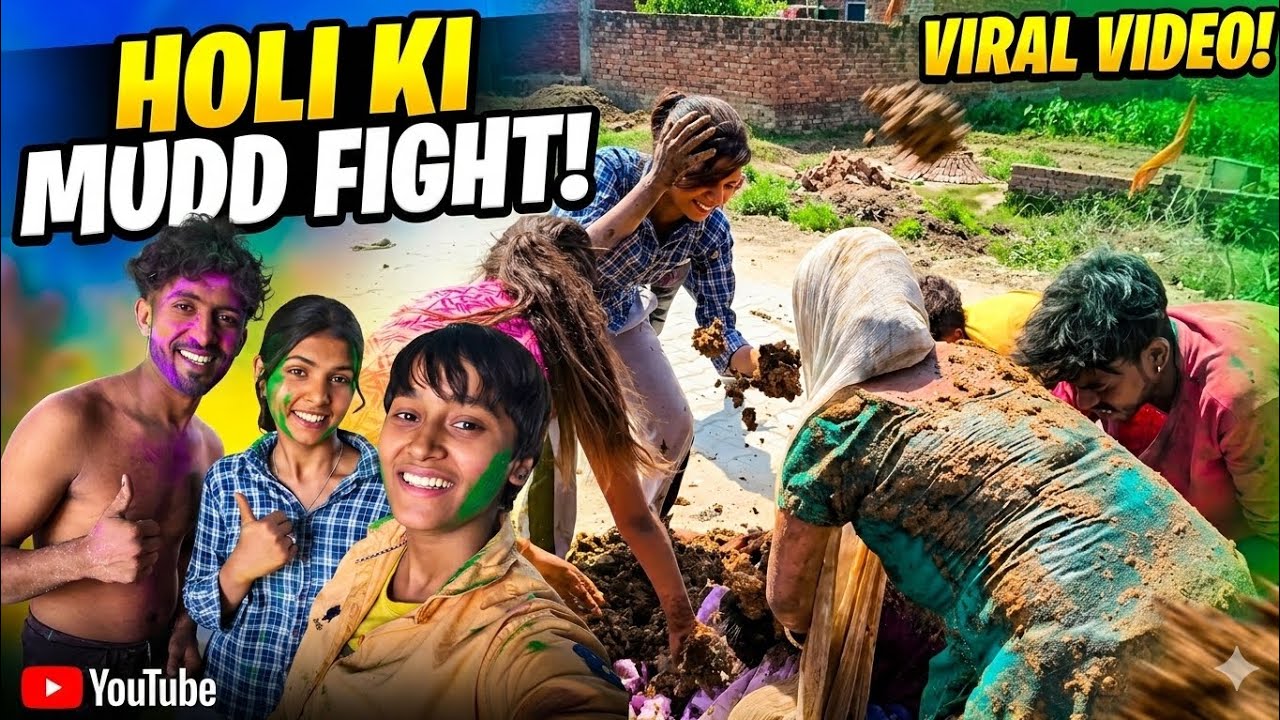 Holi ki oot me banaya bhabhi ka bhoot 😅😅