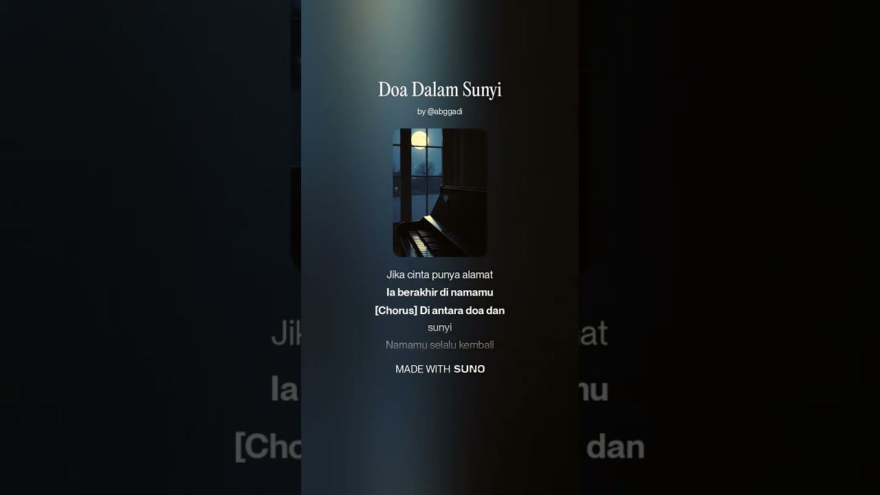 Doa Dalam Sunyi