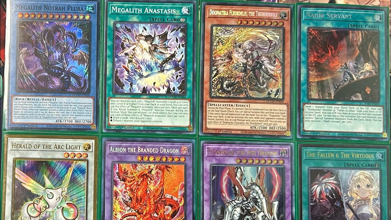 Описание колоды Megalith Dogmatika для современного Yu-Gi-Oh! (январь 2026 г.)!