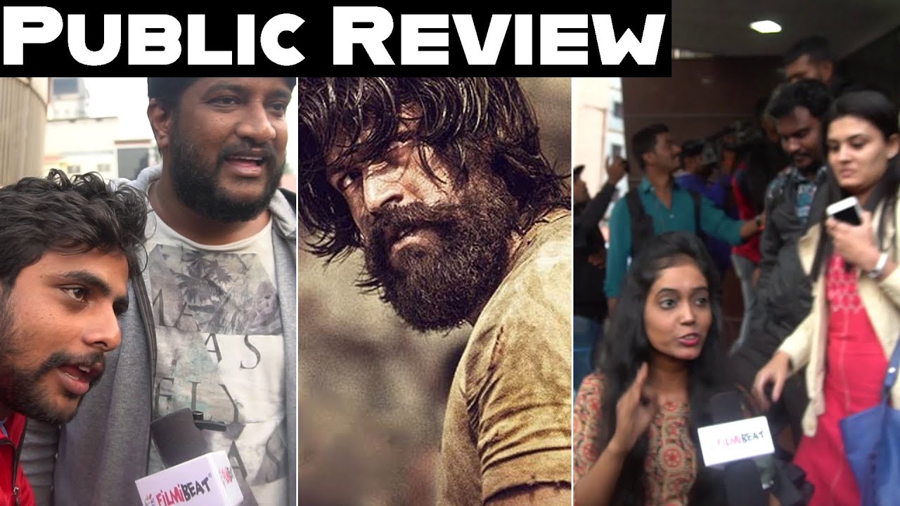 KGF Movie Public Review | First Day First Show | Filmibeat Kannada