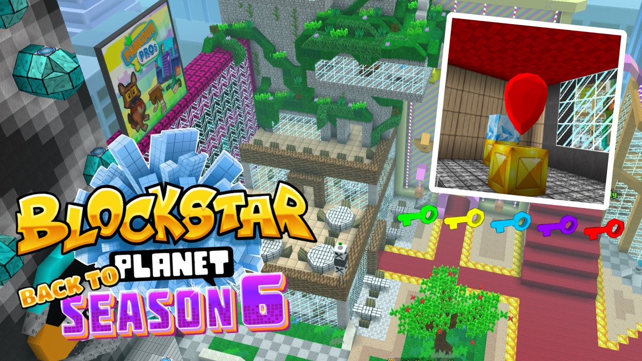 BlockStarPlanet - Back to Season 6 Mystery Crystal
