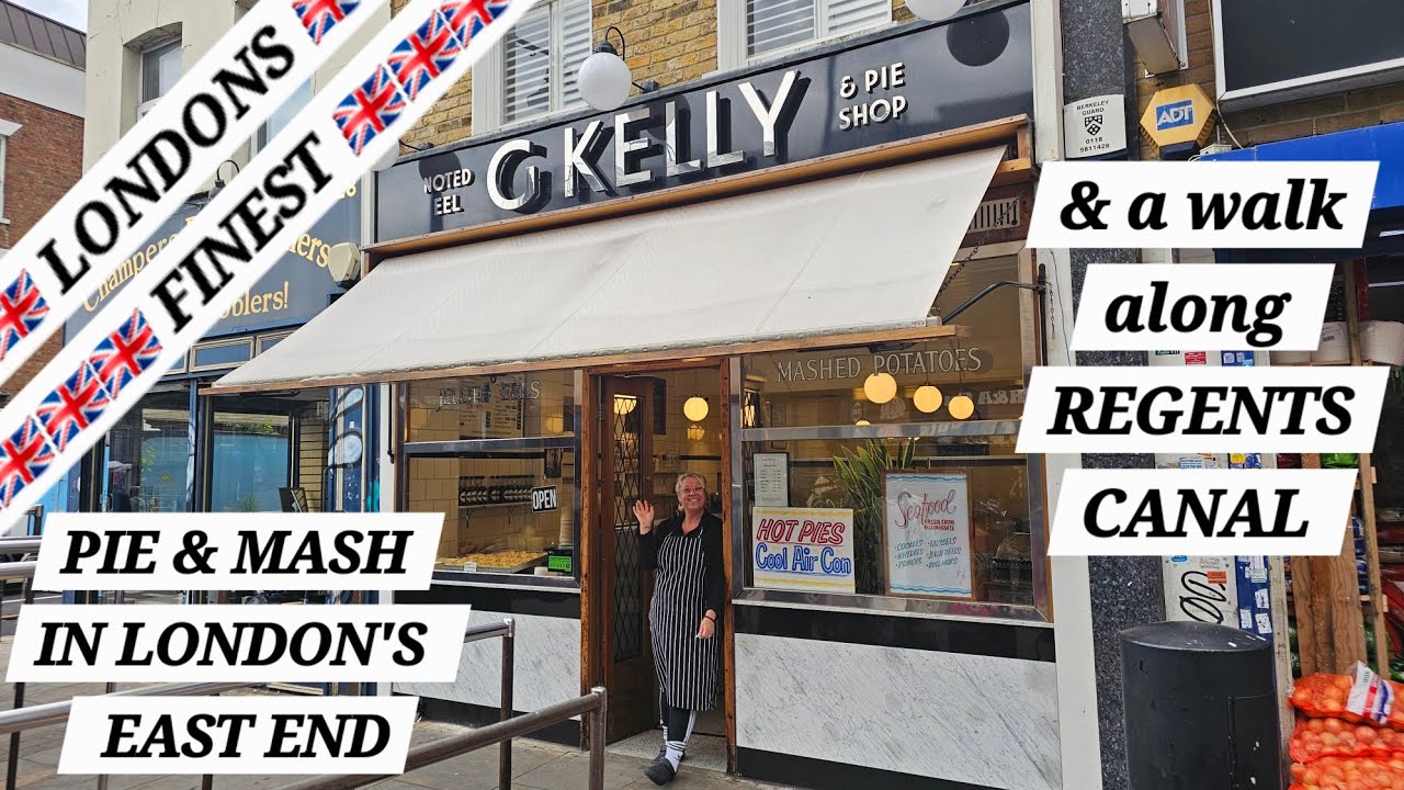 WHERE ARE THE COCKNEYS ?  PIE & MASH IN LONDON'S  EAST END.