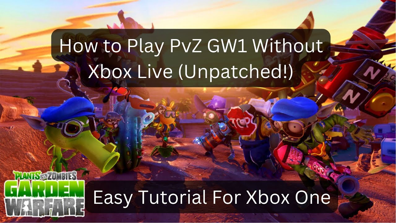How to Play PvZ GW1 WITHOUT XBOX GOLD! 2026 Unpatched Trick (Always Works) (Xbox One Only)