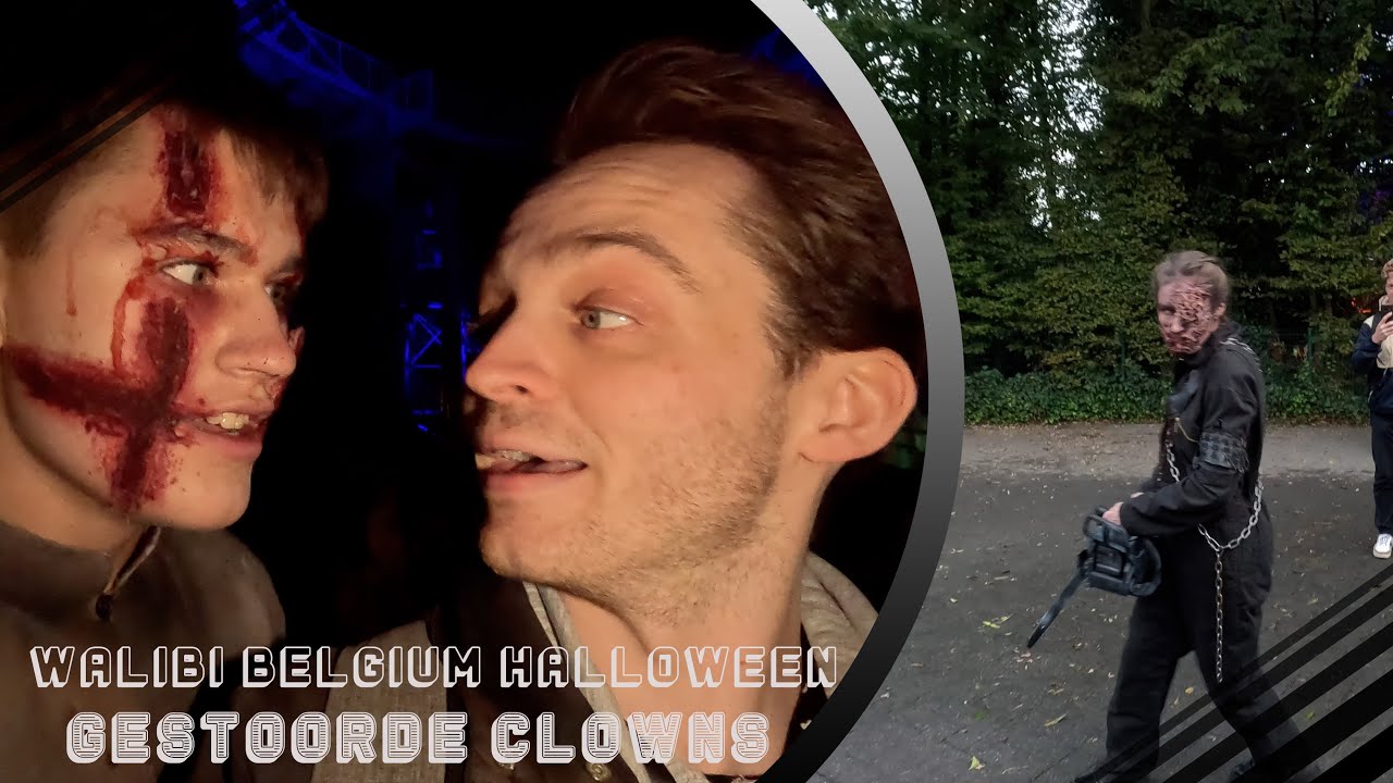 Gestoorde clowns! | Walibi Belgium Halloween 2023