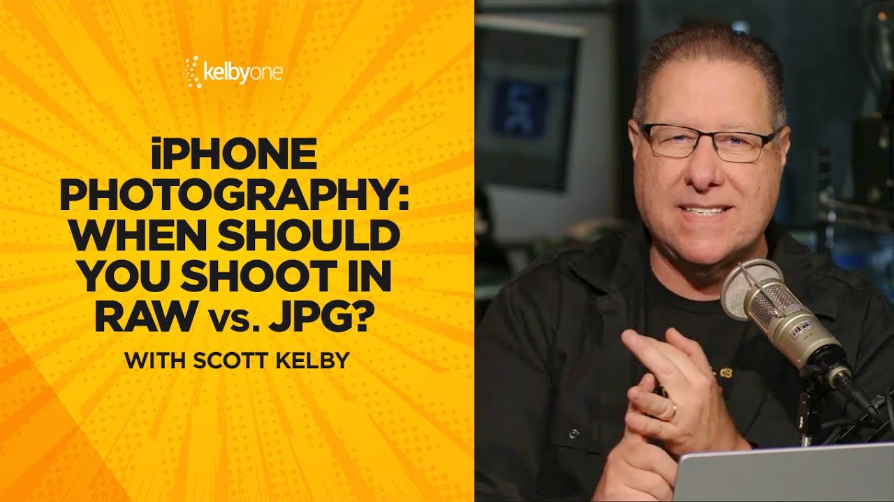 iPhone Photography: When Should You Shoot in RAW vs. JPG? with Scott Kelby
