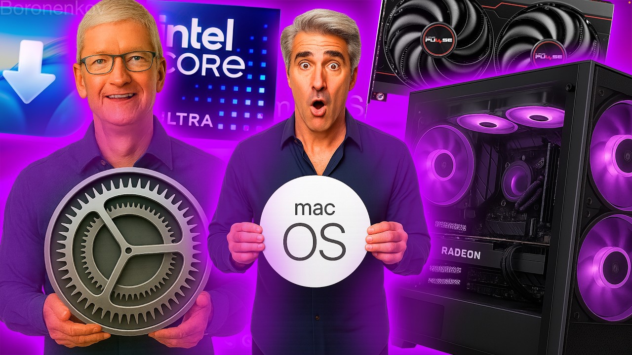 🎁НЮАНСЫ СОВРЕМЕННОГО HACKINTOSH ПО ИНТЕРЕСУ КЛИЕНТОВ!🔥 - ALEXEY BORONENKOV | 4K