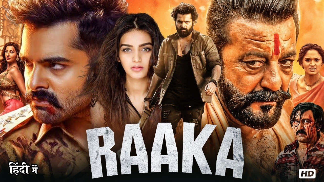 South New 2026 Blockbuster Action HD Movie | Raaka (Hindi Dubbed) |Ram Pothineni, Sanjay & Sreeleela