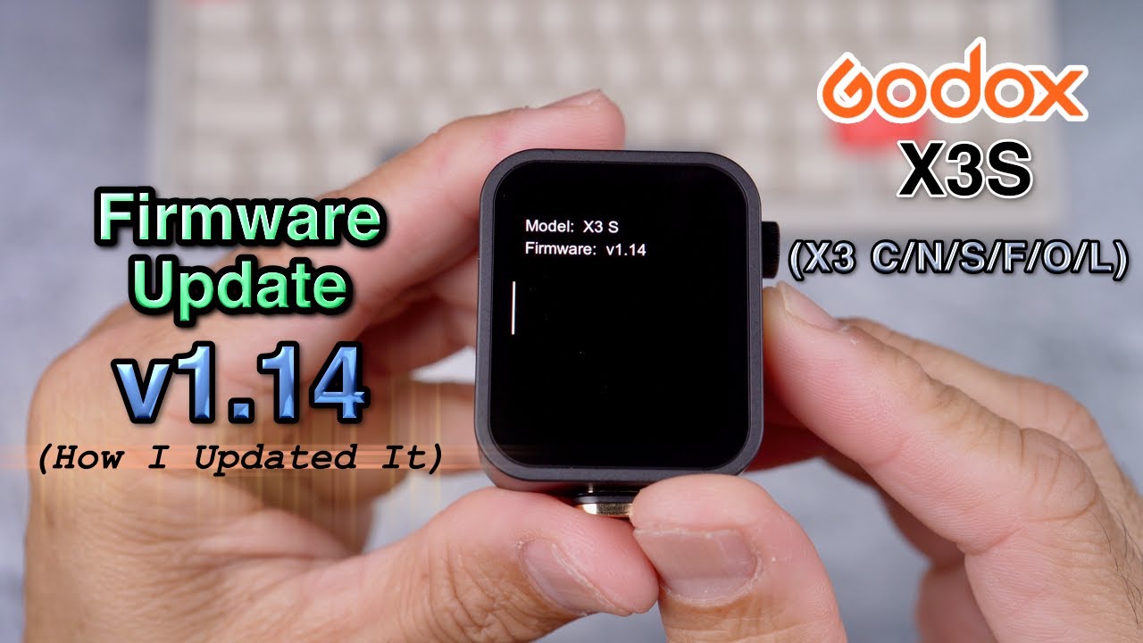 Обновление прошивки Godox X3S v1.14 (как я обновил)