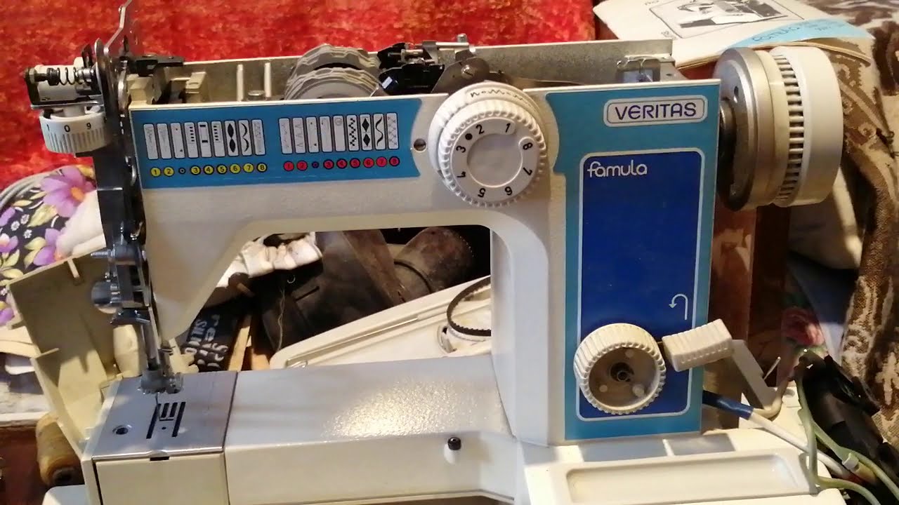 Центровка иглы по игольной пластинке.Veritas famula 5092 Видео № 5