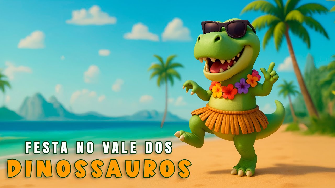 Festa no Vale dos Dinossauros | Tv Patinhos | Desenho Animado | Música Infantil
