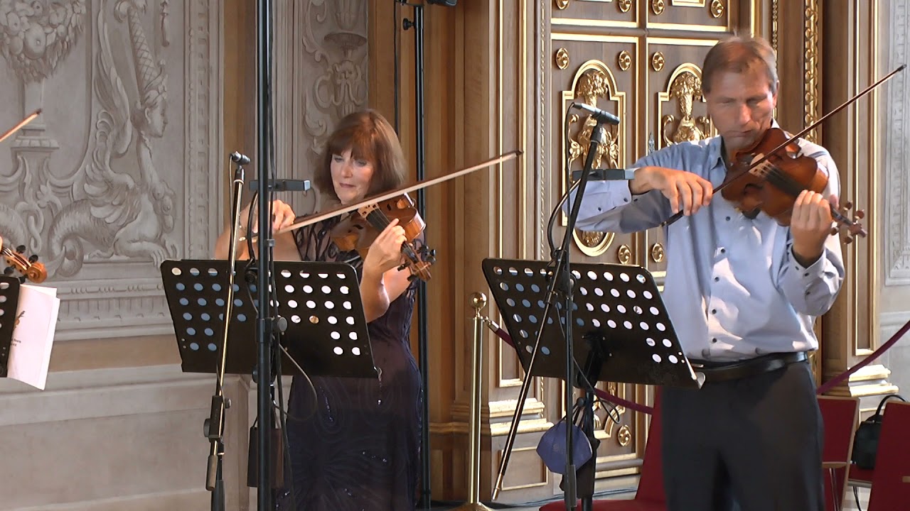 Bratschenquintett Ausschnitt Goldener Saal Rathaus Augsburg
