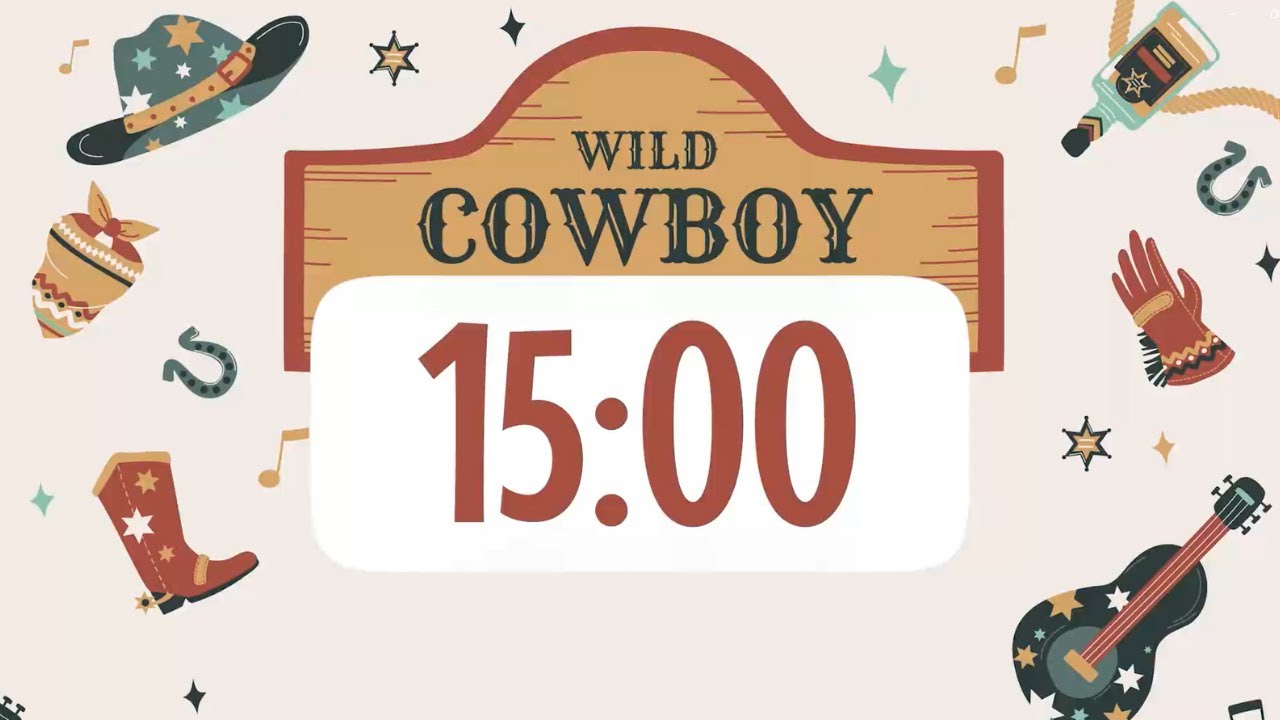 15-Minute Country Cleanup Song for Kids – Timer with a Fun Country Tune!