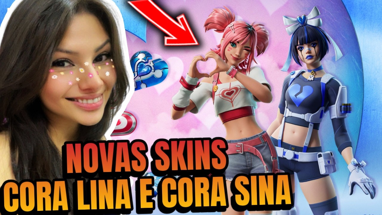 NOVA SKIN CORA LINA NO FORTNITE + DEAD BY DAYLIGHT !pix !membro LIVE INFINITA DIA 38 LIVE FORTNITE