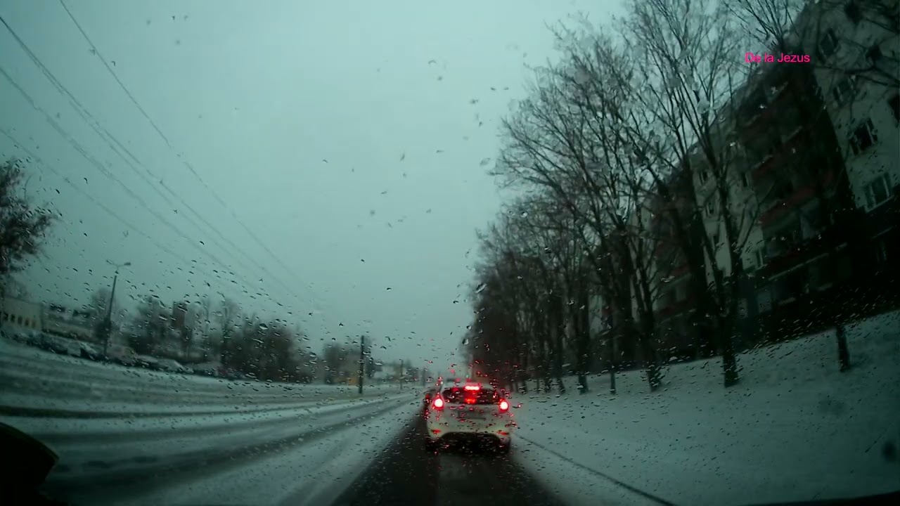 Verdammt,warum schneit  es hier  Damn, why is it snowing here