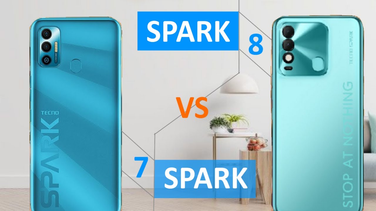 Tecno Spark 7 vs Spark 8.  What You Should Know   Pidgin