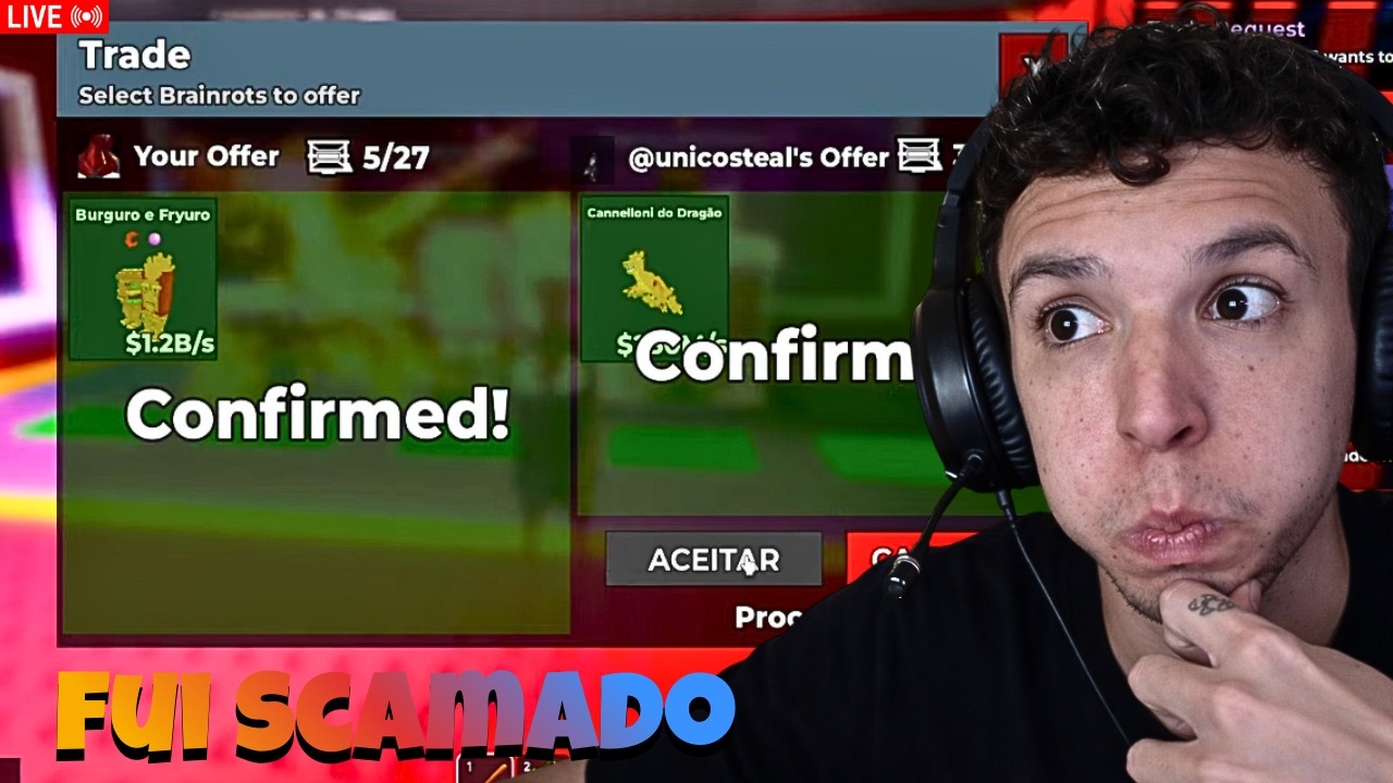 🔴TRADE MAQUINA - TABINHO BRAINROTS !