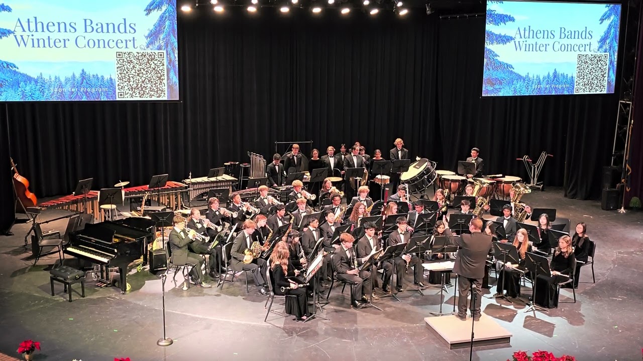 Troy Athens Symphonic Band - A Christmas Festival - Winter Concert 12/9/25