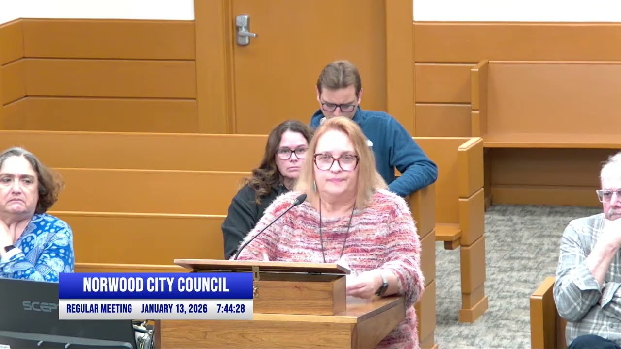 Norwood City Council Regular Meeting - January 13, 2026
