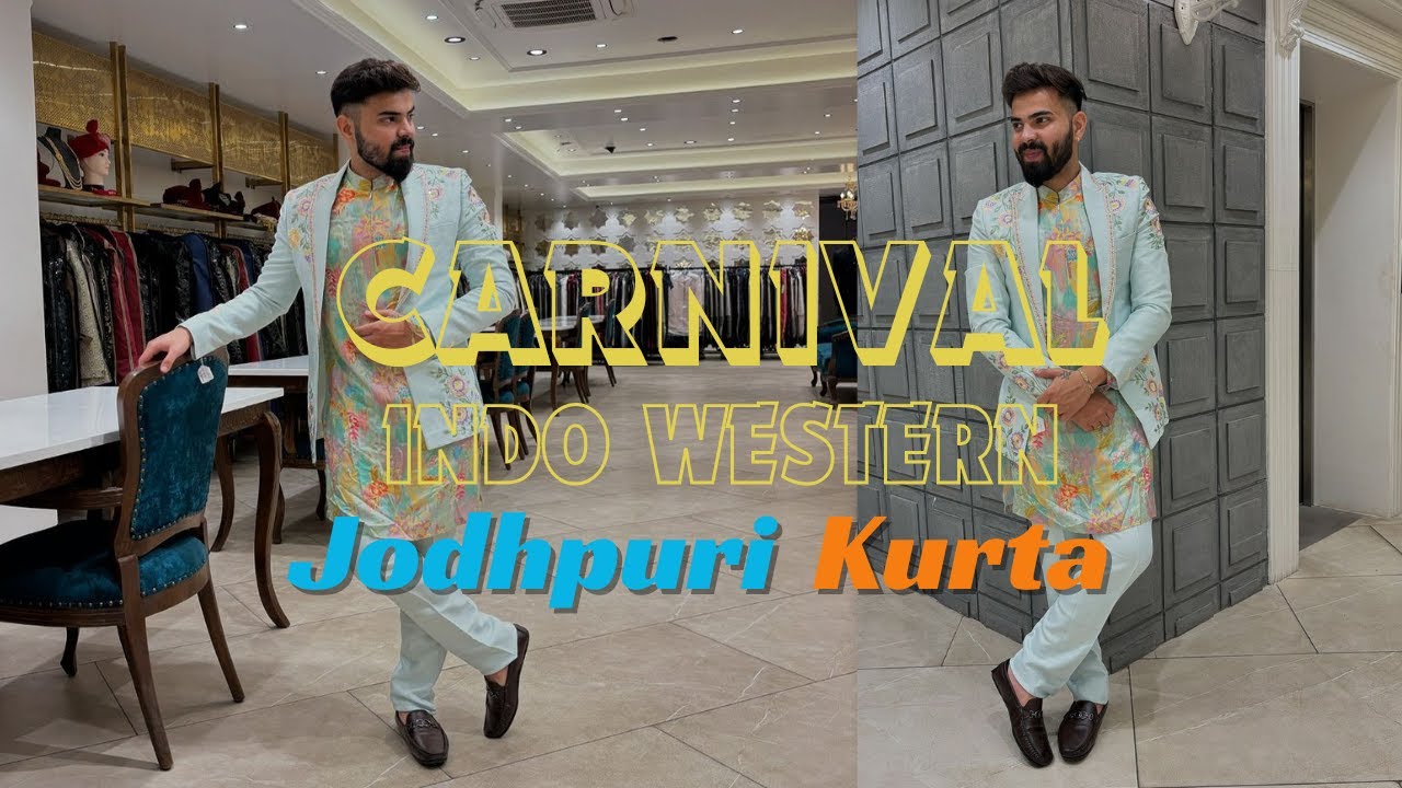 Multi color Jodhpuri #Suit For Carnival| Jodhpuri Jacket WIth #Kurta 3 PIECE #JODHPURI#wedding#groom