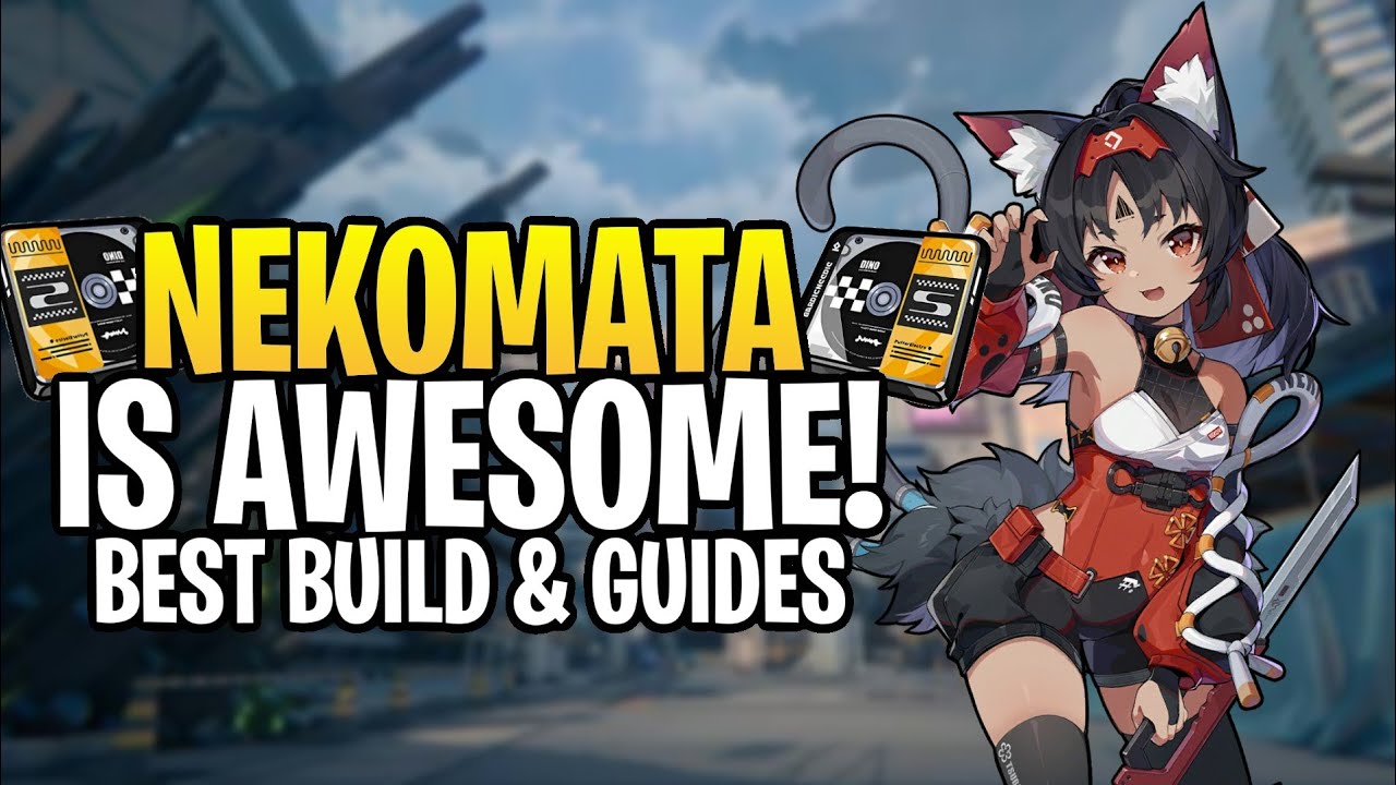 COMPLETE NEKOMATA GUIDE! Best NEKOMATA Build - DISC DRIVES, W-ENGINES & MORE | ZENLESS ZONE ZERO