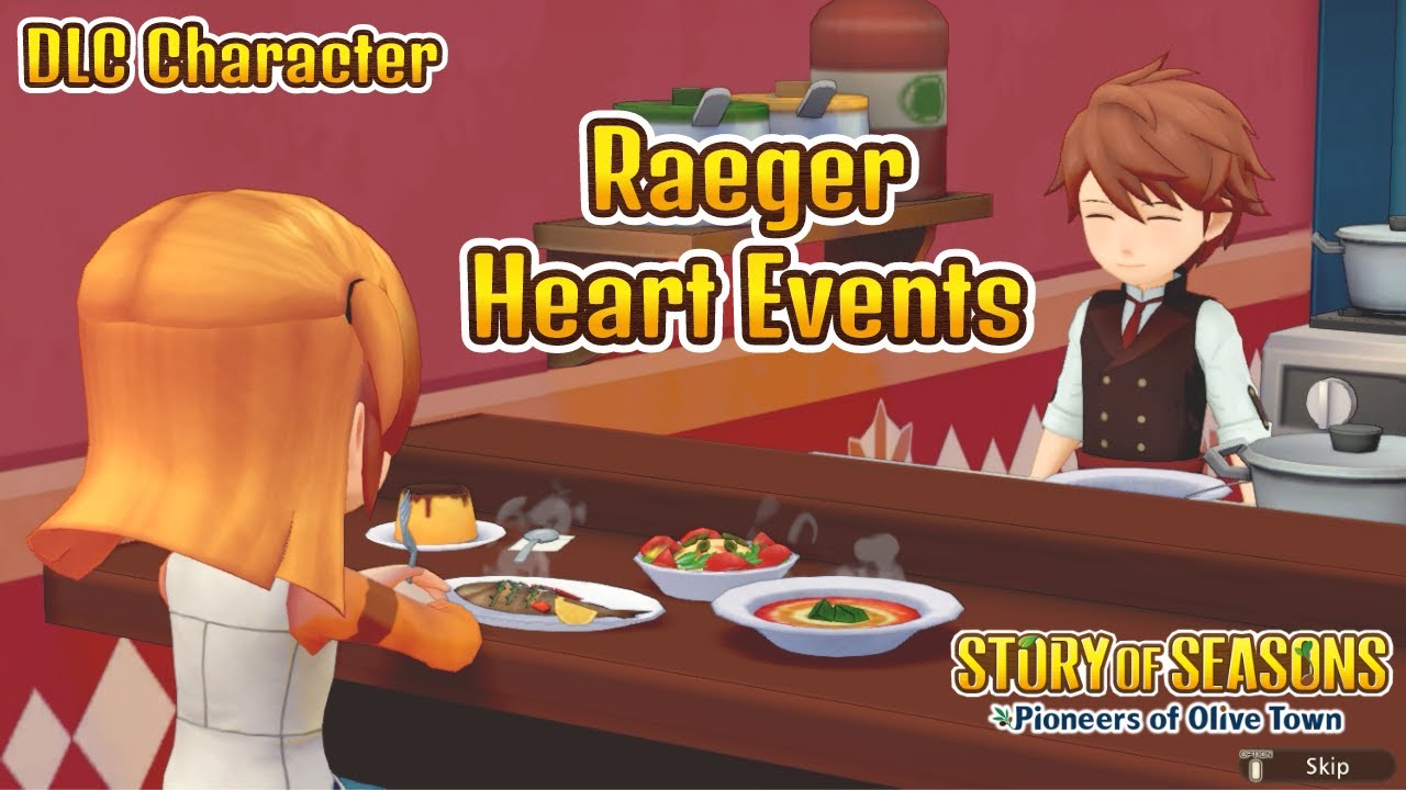Raeger Heart Events + Marriage & Family Life | Story of Seasons Pioneers of Olive Town