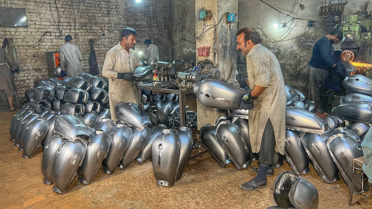 The Art of Manufacturing Motorcycle Fuel Tanks