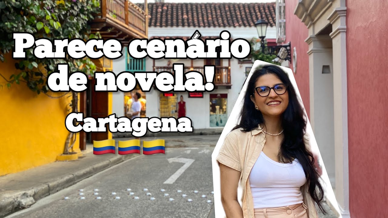 Caminhando pelas ruas do centro de Cartagena! 