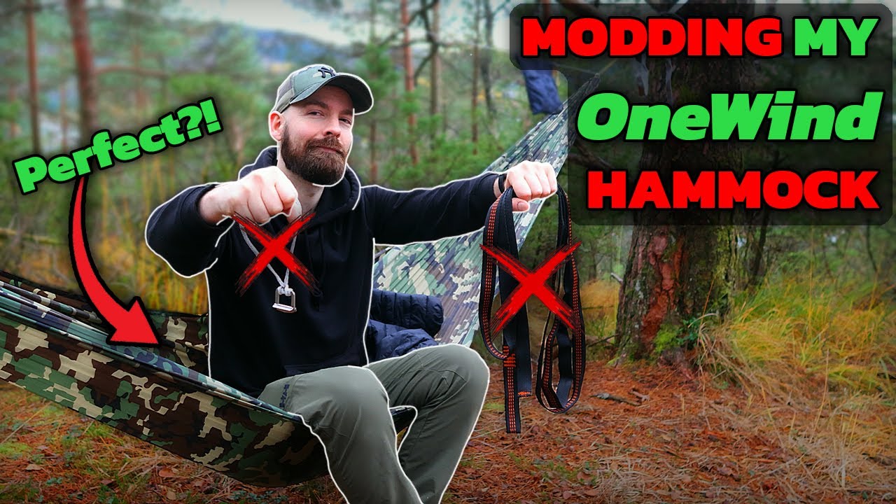 MODDING My OneWind Whirlwind HAMMOCK To PERFECTION! (Adding Dutchware Gear)