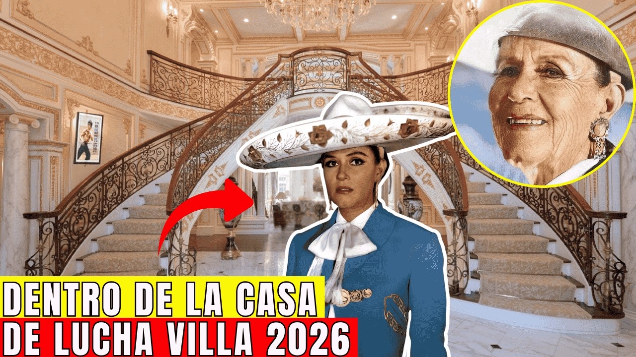 95 años y ASI es la Vida de Lucha Villa En su FINCA   Fortuna, Tragedias, Amores y Más